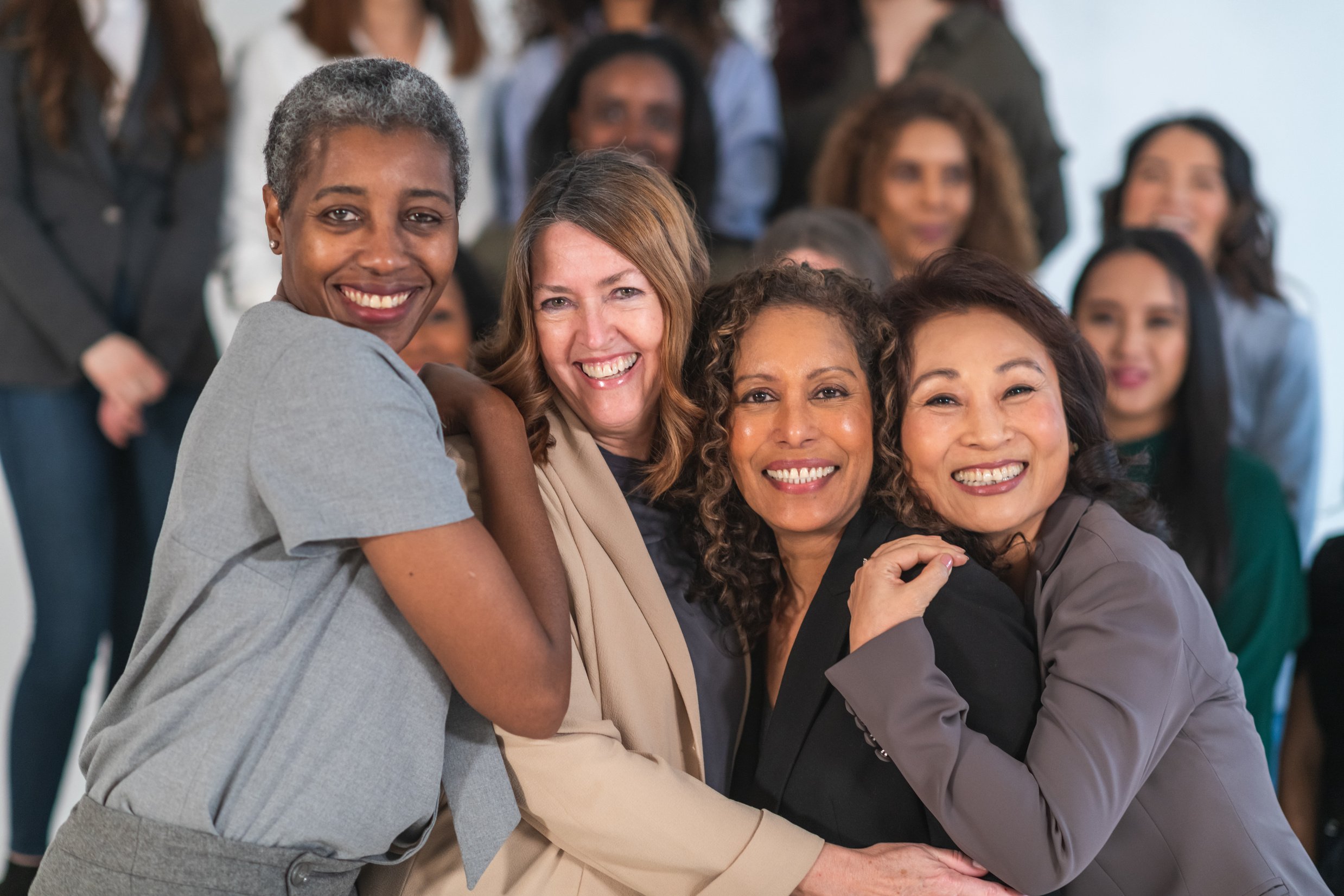 Multi-ethnic group of women